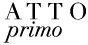 Atto primo